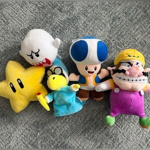 Super Mario Plush Toy Set